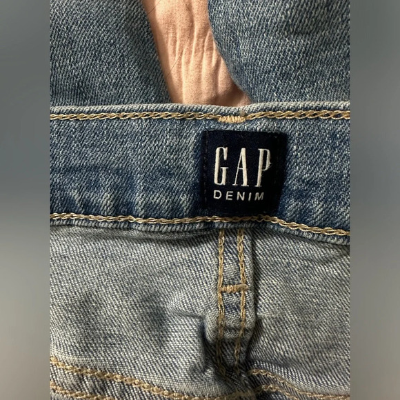 Gap Denim Women’s blue Distressed Jeans size 14/32 #1484 - Picture 3 of 6